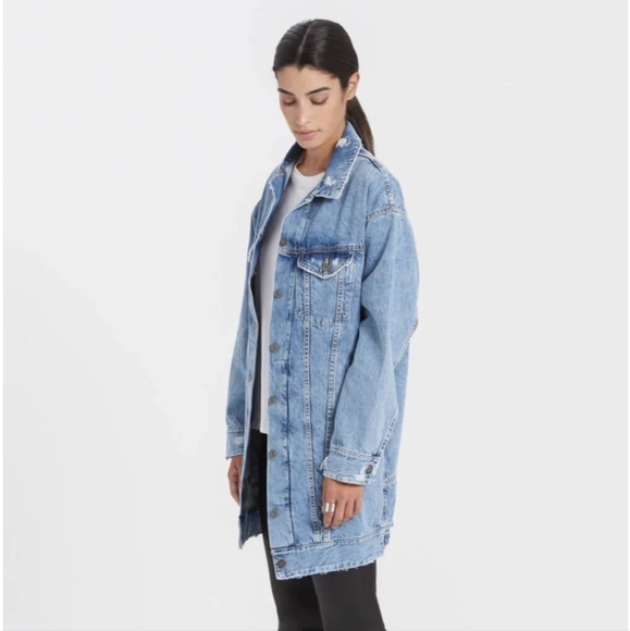Marcella NYC Rio Denim Jacket Oversized Fit, size XXL - Picture 4 of 8
